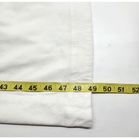 Anthropologie Maeve Women's Colette Wrap Short Sleeve White Midi Dress 1X - Picture 5 of 9